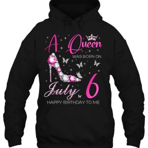 Womens A Queen Was Born On July 6 6Th July Birthday Party Queen 3