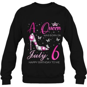 Womens A Queen Was Born On July 6 6Th July Birthday Party Queen 4