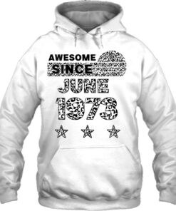 Womens Awesome Since June 1973 Leopard 1973 June Birthday 2 Womens Awesome Since June 1973 Leopard 1973 June Birthday 3