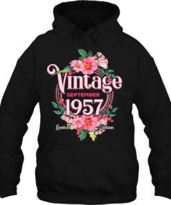 Womens Birthday Born In September 1957 Flowers Bday Gift 3