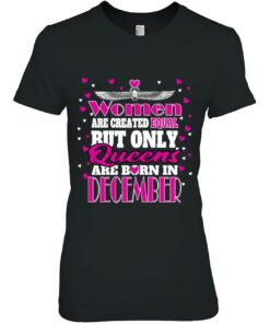 Women's Only Queens Are Born In December - Birthday 1 Womens Only Queens Are Born In December Birthday 2