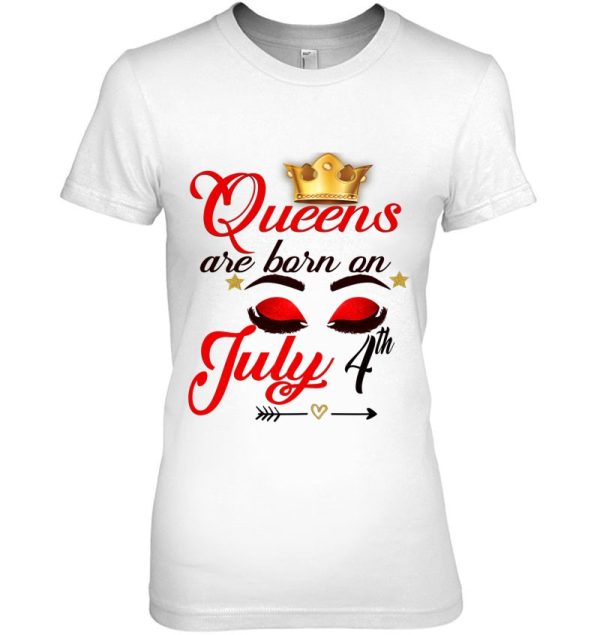 Womens Queens Are Born On July 4Th Cancer Girl Zodiac July Woman