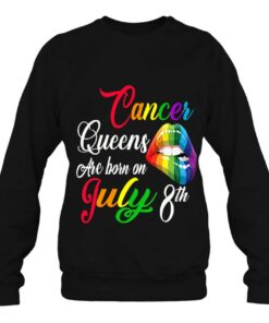 Womens Rainbow Queens Are Born On July 8Th Cancer Girl Birthday 3 Womens Rainbow Queens Are Born On July 8Th Cancer Girl Birthday 4