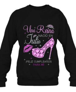 Womens Una Reina Nacio En Julio Feliz Cumplea�os Para Mi 3 Womens Una Reina Nacio En Julio Feliz Cumpleaos Para Mi 4
