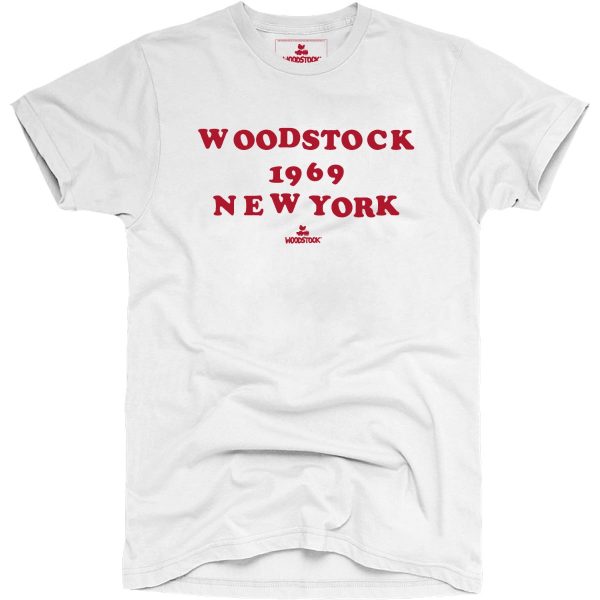 Woodstock 1969 NY 100% Cotton Unisex Tee