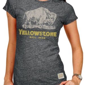 Yellowstone Buffalo Women’s Tri-Blend Crew Tee
