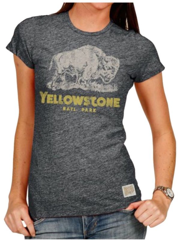 Yellowstone Buffalo Women’s Tri-Blend Crew Tee