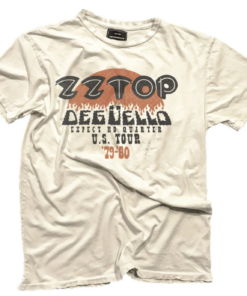 ZZ Top 79 80 US Tour Black Label Tee 2397 1