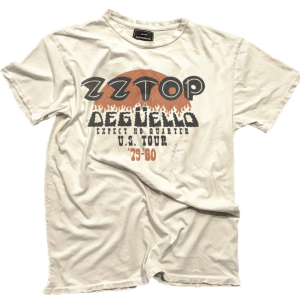 ZZ Top ’79-’80 U.S. Tour Black Label Tee_2397