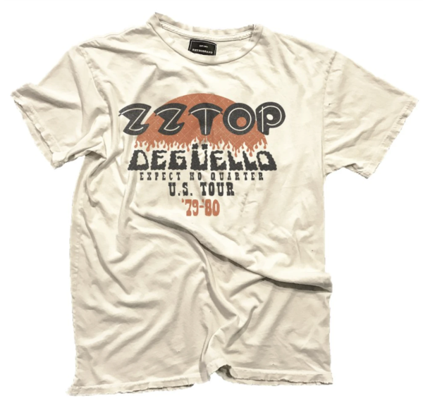 ZZ Top ’79-’80 U.S. Tour Black Label Tee_2397