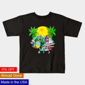 Zombie beach party shirt