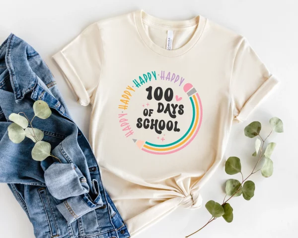 100 Days Of School Celebration Student Shirt