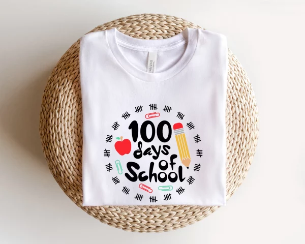 100 Days Of School Celebration Teacher Student Shirt