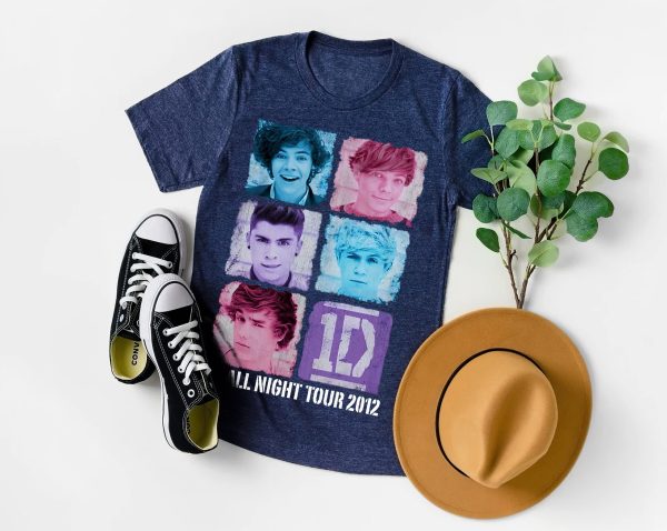 2012 One Direction Up All Night Tour Shirt