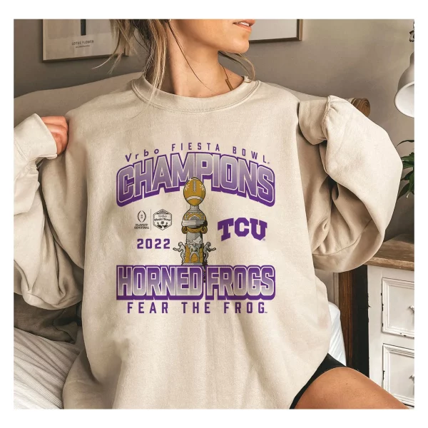 2022 TCU Football Champions Fiesta Bowl Shirt Sweatshirt