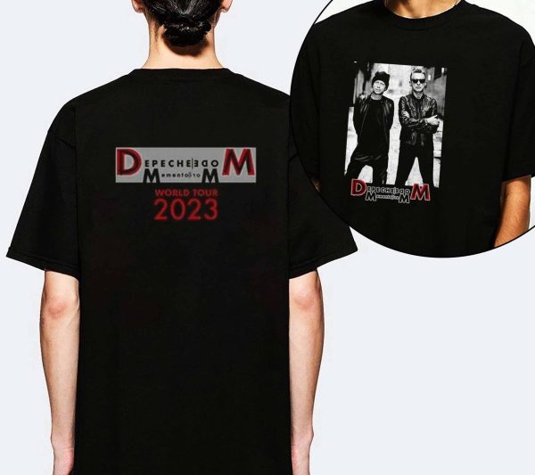 2023 Depeche Mode Memento Mori World Tour Hoodie Rock Shirt