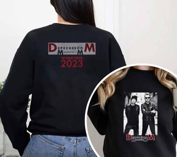 2023 Depeche Mode Memento Mori World Tour Hoodie Rock Shirt