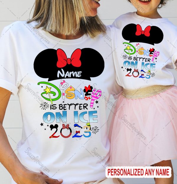 2023 Disney On Ice Personalized Family Matching Vacation Shirt