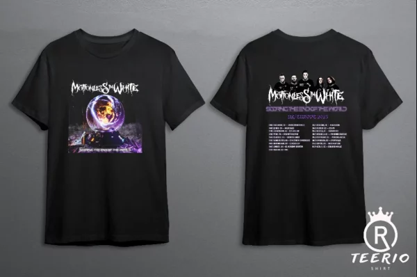 2023 The End Of World Uk Europe Tour T-Shirt