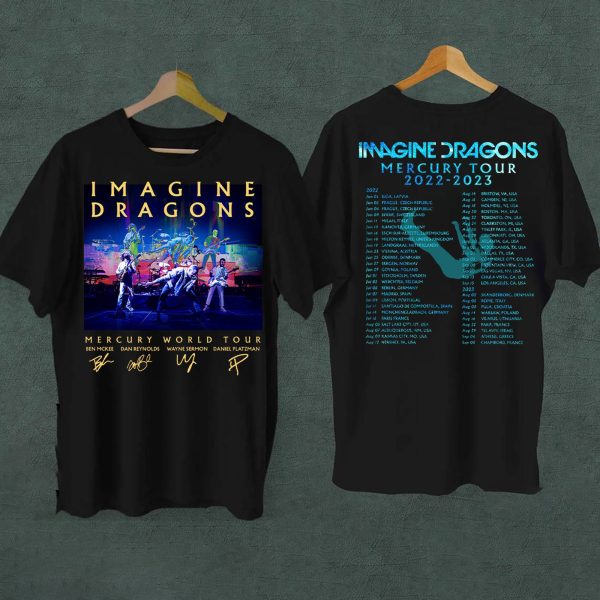 2023 Tour Imagine Dragons Mercury T-Shirt