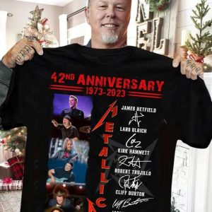 42nd Anniversary Metal Band Rock Shirt