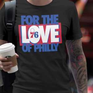 76ers Basketball For The Love Of Philly Kid T-Shirt