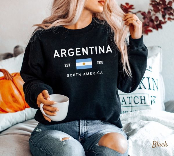 Argentina Crewneck Sweatshirt Shirt