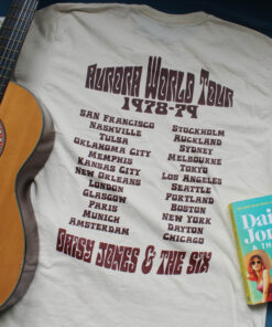 Aurora World Tour Bookish Daisy Jones Tee Shirt 3