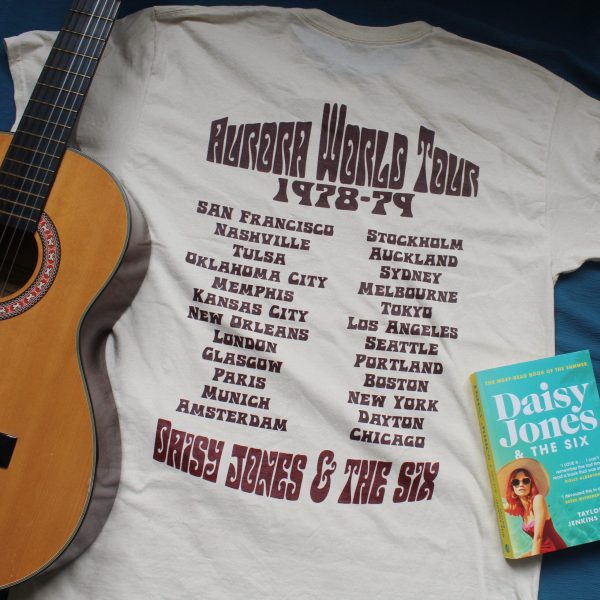 Aurora World Tour Bookish Daisy Jones Tee Shirt