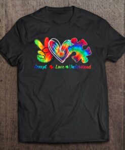 Autism Awareness Accept Understand Love Autism Mom Tie Dye 1