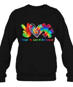 Autism Awareness Accept Understand Love Autism Mom Tie Dye 3 Autism Awareness Accept Understand Love Autism Mom Tie Dye 4