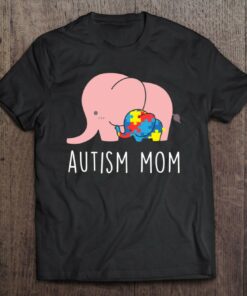 Autism Awareness Autism Mom Elephant Pullover 1