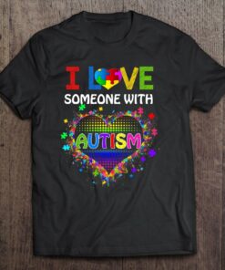 Autism Awareness Autism Mom I Love Someone With Autism 1