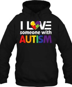 Autism Awareness Gift Autism Mom I Love Someone With Autism 3