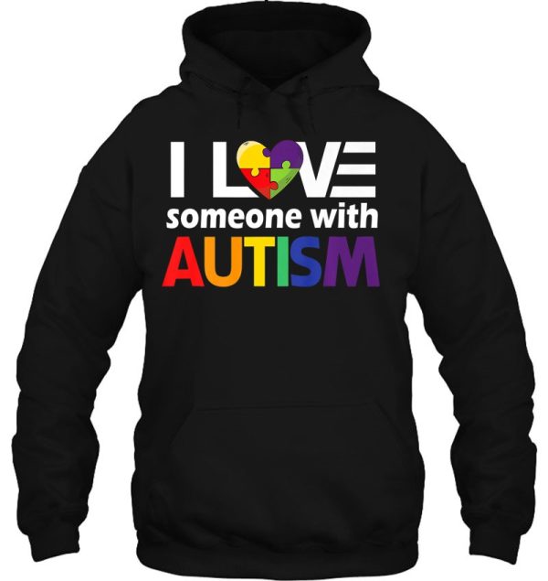 Autism Awareness Gift Autism Mom I Love Someone With Autism