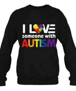 Autism Awareness Gift Autism Mom I Love Someone With Autism 4