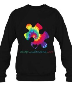 Autism Awareness Gift Vintage Tie Dye Autism Mom Dad Cute 4