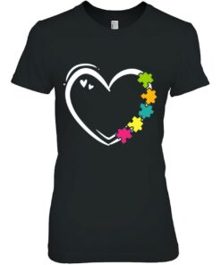 Autism Awareness Heart Puzzle Autistic Autism Mom Dad 1 Autism Awareness Heart Puzzle Autistic Autism Mom Dad 2