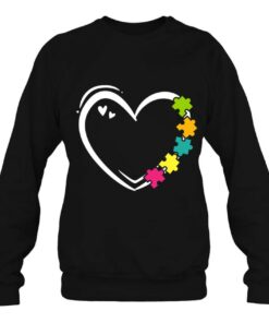 Autism Awareness Heart Puzzle Autistic Autism Mom Dad 3 Autism Awareness Heart Puzzle Autistic Autism Mom Dad 4