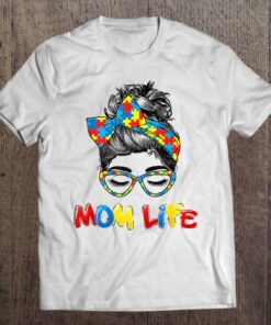 Autism Awareness Mom Life Tired As Messi Hair Fun For Mother 1