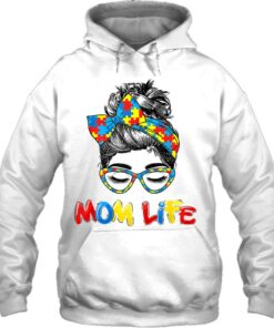 Autism Awareness Mom Life Tired As Messi Hair Fun For Mother 3