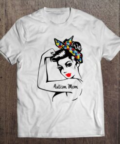 Autism Awareness Month Puzzle Proud Autism Mom 2022 Strong Woman 1