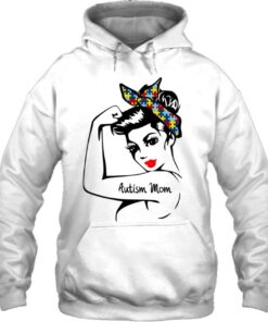 Autism Awareness Month Puzzle Proud Autism Mom 2022 Strong Woman 3