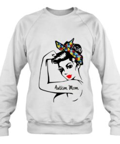 Autism Awareness Month Puzzle Proud Autism Mom 2022 Strong Woman 4