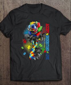 Autism Awareness Rose Accept Understand Love Autism Mom 1