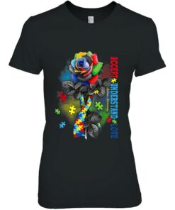 Autism Awareness Rose Accept Understand Love Autism Mom 2