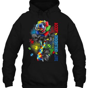 Autism Awareness Rose Accept Understand Love Autism Mom 3