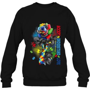 Autism Awareness Rose Accept Understand Love Autism Mom 4