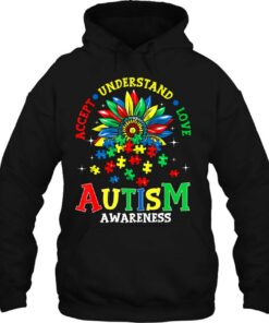 Autism Awareness Shirts Accept Understand Love Autism Mom 3