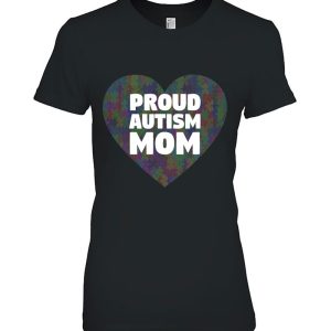 Autism Awareness Shirts Women Proud Autism Mom